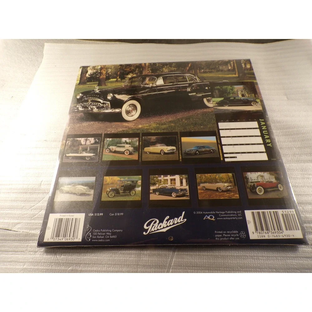 Packards 2005 Calendar Classic Luxury Automobiles Vintage Car Photography